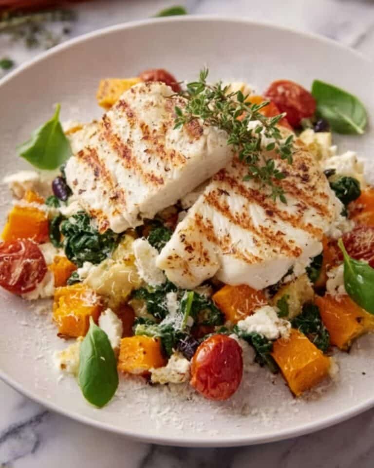 Boursin Orzo Bake with Chicken and Veggies Recipe