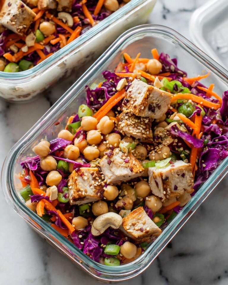 Sesame Chicken and Chickpea Salad Recipe