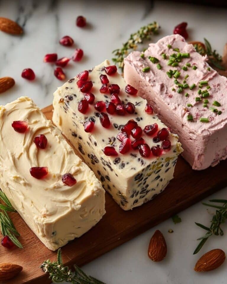 Flavor-Infused Butter Variations: Pomegranate, Cinnamon, Blackberry, Chive, and Garlic Spreads Recipe
