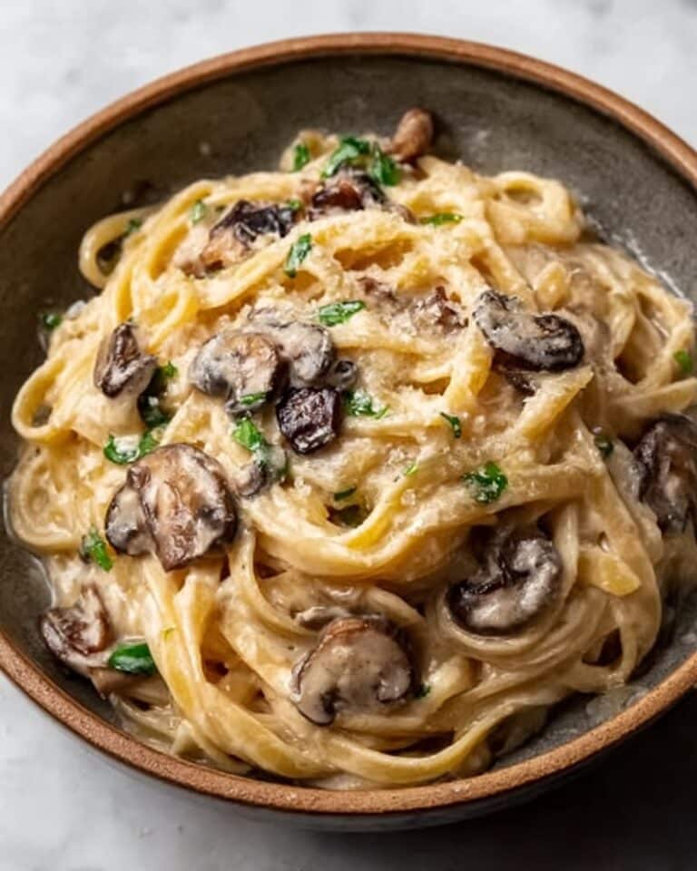 Caramelized Leek and Mushroom Gruyere Pasta Recipe