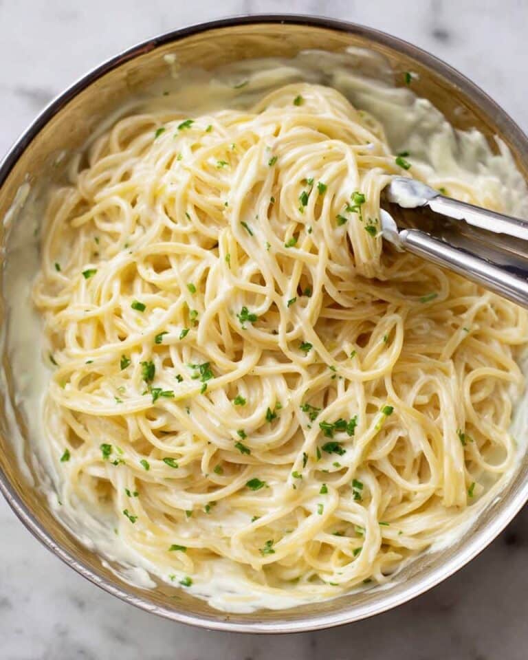 Garlic Parmesan Pasta (One Pot!) Recipe