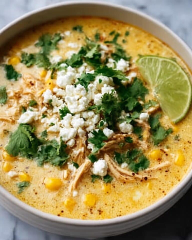 Creamy Mexican Chicken and Corn Soup Recipe