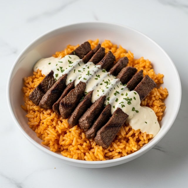 Steak Queso Rice Bowl Recipe
