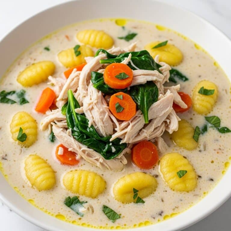 Crockpot Chicken Gnocchi Soup Recipe