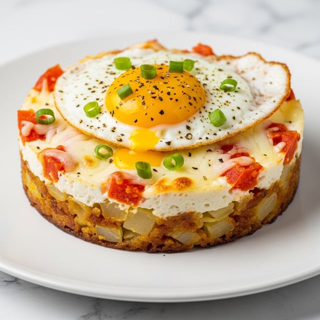 Baked Eggs Napoleon Recipe