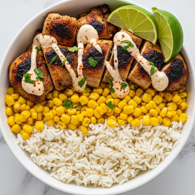 A close-up view of a creamy soup served in a white bowl set on a white marbled surface, showing a smooth pale yellow base with visible small bits of crispy golden-brown bacon scattered across the soup's surface. Bright green chopped chives are sprinkled evenly on top, adding a fresh touch of color. A metal spoon is partially dipped into the soup, with the bowl full and the soup having a rich, thick texture. The lighting highlights the glossy and warm feel of the dish. Photo taken with an iphone --ar 4:5 --v 7