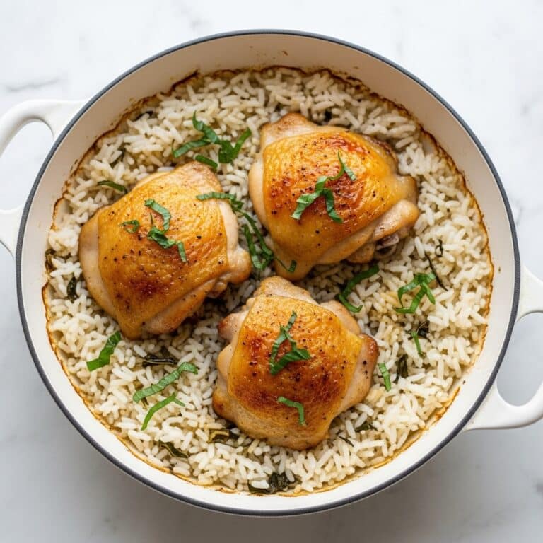 Lemon Herb Chicken and Rice Recipe