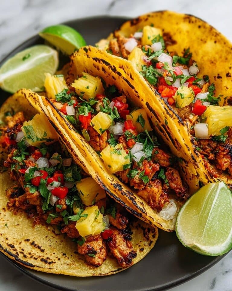 Pineapple Chicken Tacos Recipe