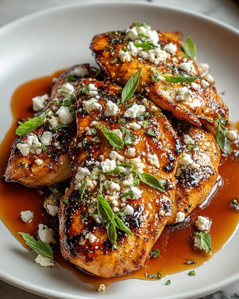Crispy Hot Honey Feta Chicken Recipe