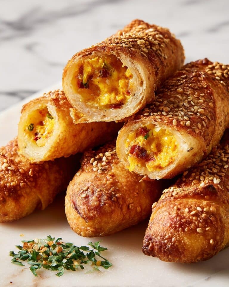 Mini Jalapeno Popper Egg Rolls Recipe