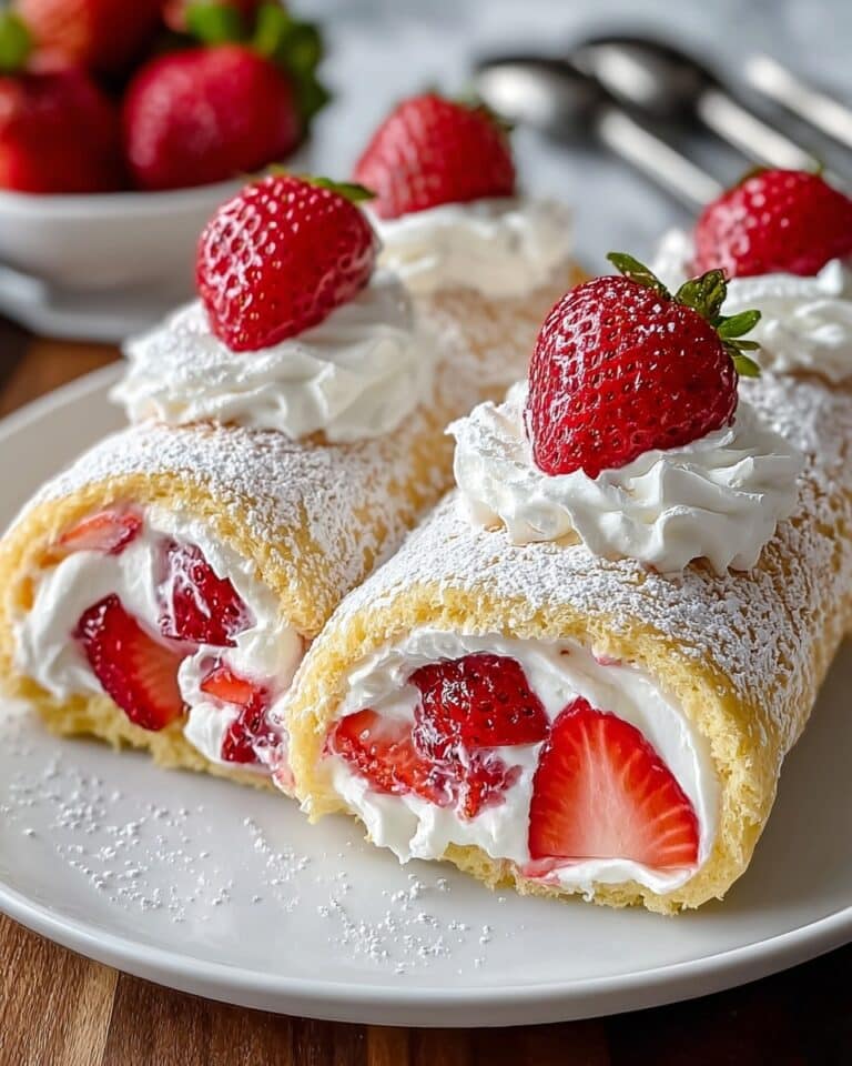 Strawberry Shortcake Cheesecake Rolls Recipe