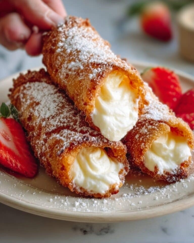 Fried Cheesecake Roll-Ups Recipe