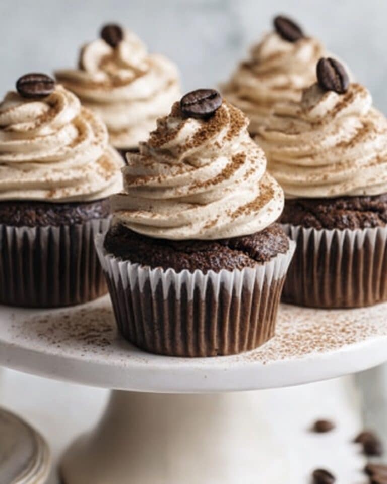Espresso-Infused Tiramisu Cupcakes with Creamy Mascarpone Frosting Recipe