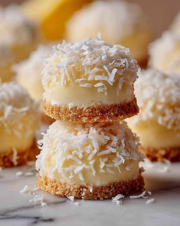 Lemon Coconut Cheesecake Cookies Recipe