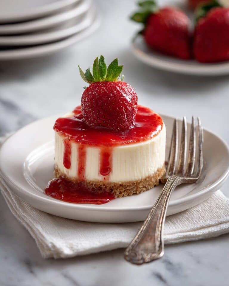 Mini Cheesecakes with Graham Cracker Crust Recipe