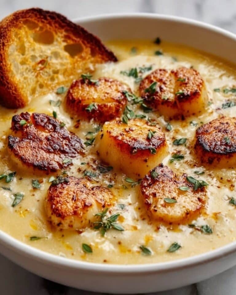Rustic Country French Garlic Soup Recipe