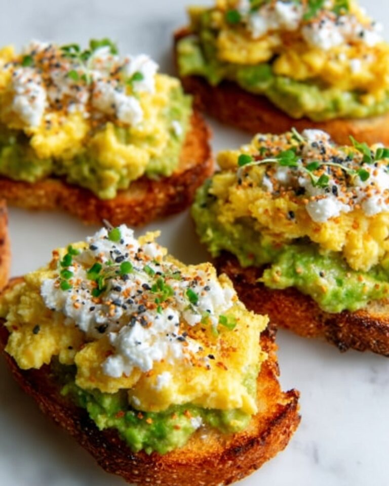 Loaded Hash Browns with Scrambled Eggs, Avocado, and Cottage Cheese Recipe