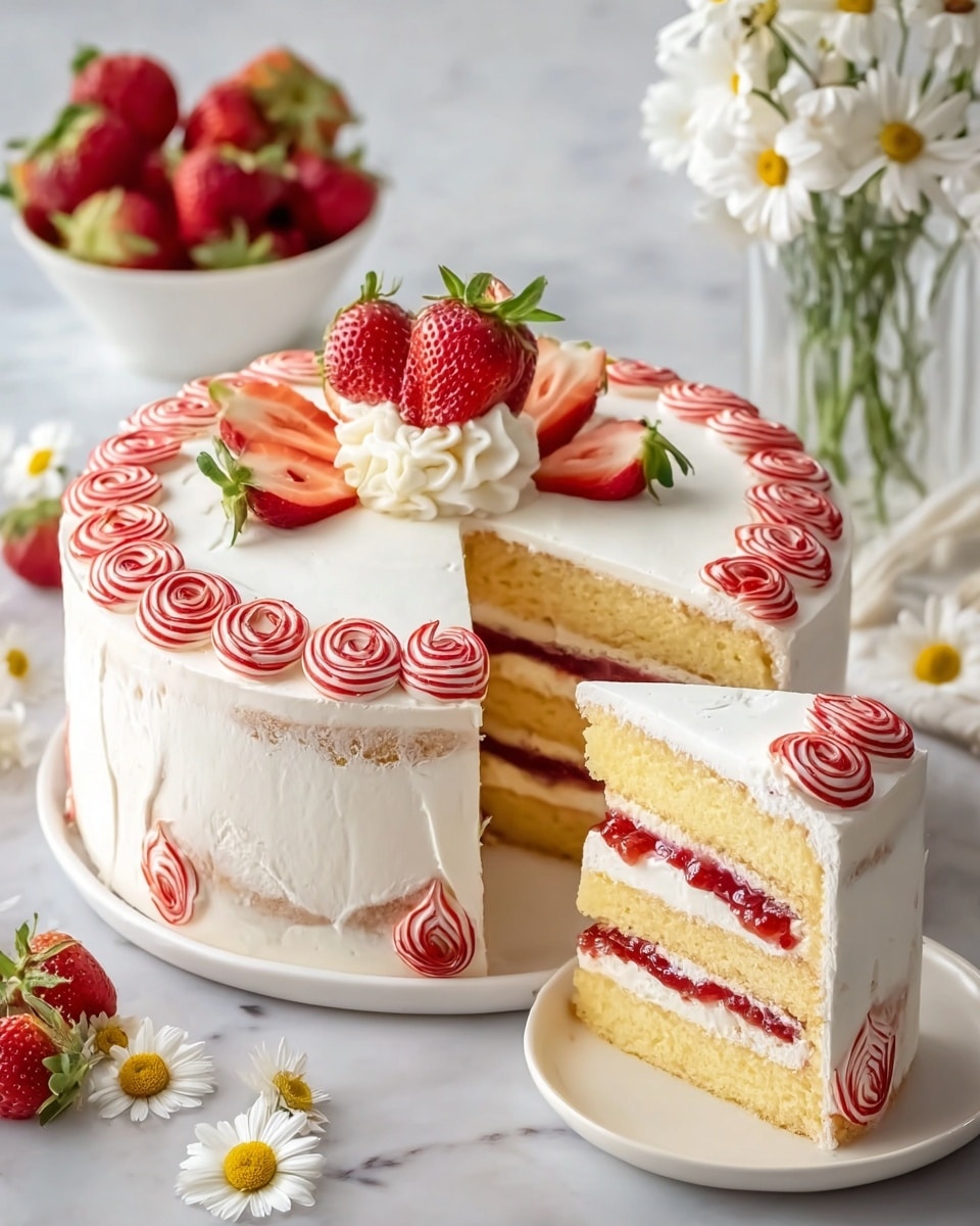Irresistible Homemade Strawberry Shortcake Recipe - Recipe Image