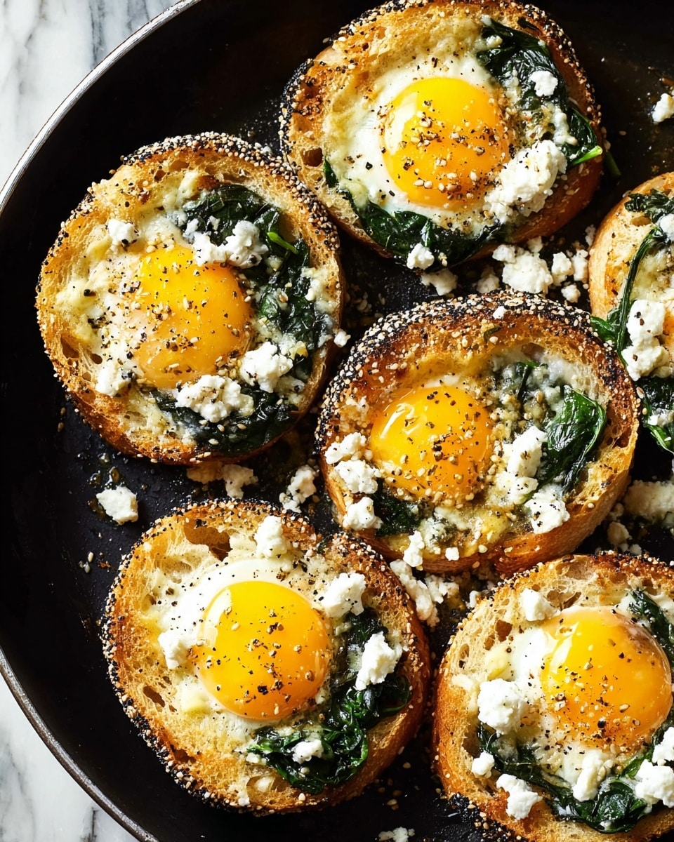 Baked Za'atar Egg Buns with Spinach and Feta Recipe - Recipe Image
