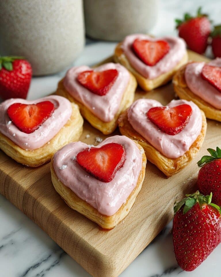 Strawberry Cream Cheese Heart Danish Recipe