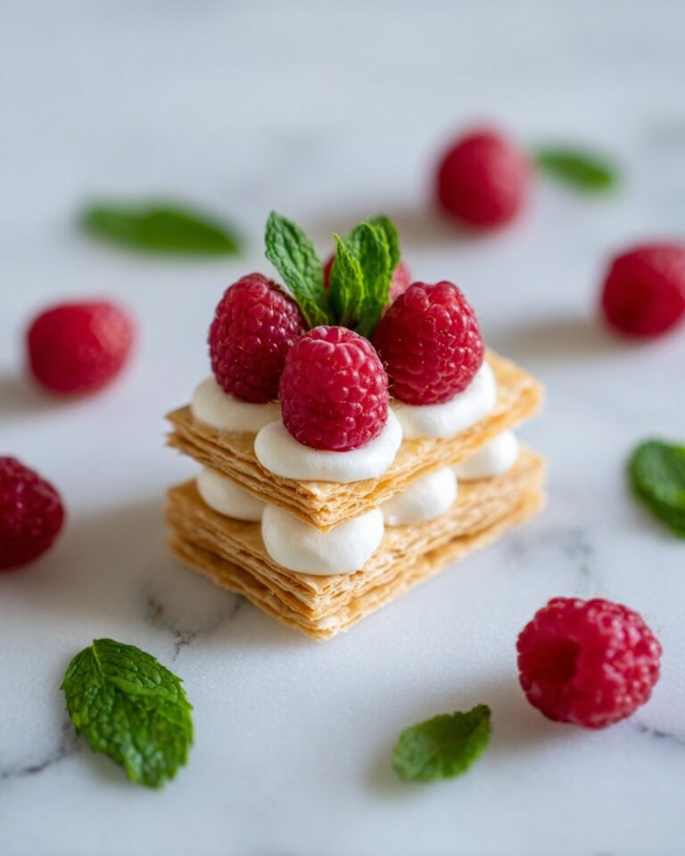 Raspberry Mille-Feuille Cookies Recipe