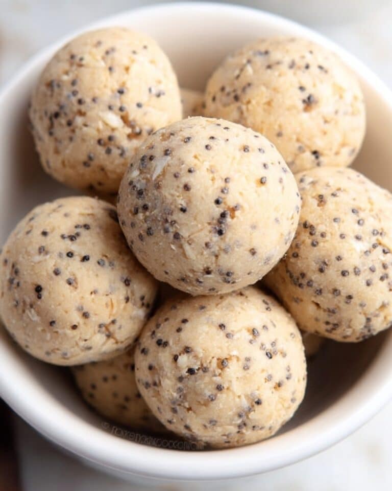 Lemon Poppy Seed Energy Bites Recipe