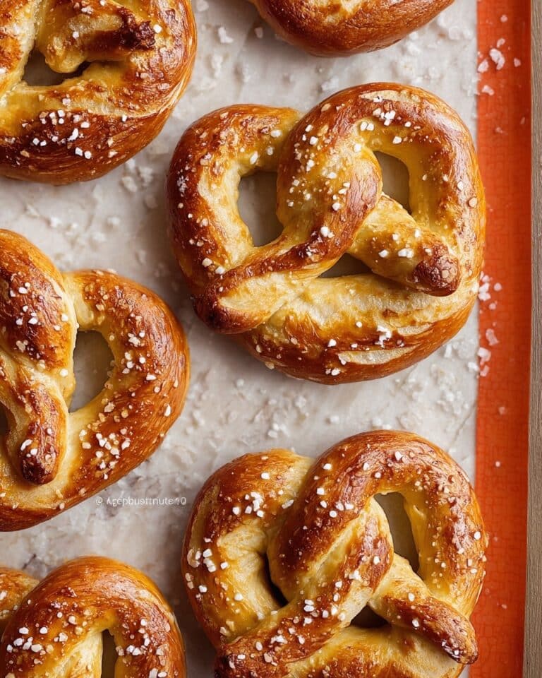 Homemade Soft Pretzels Recipe