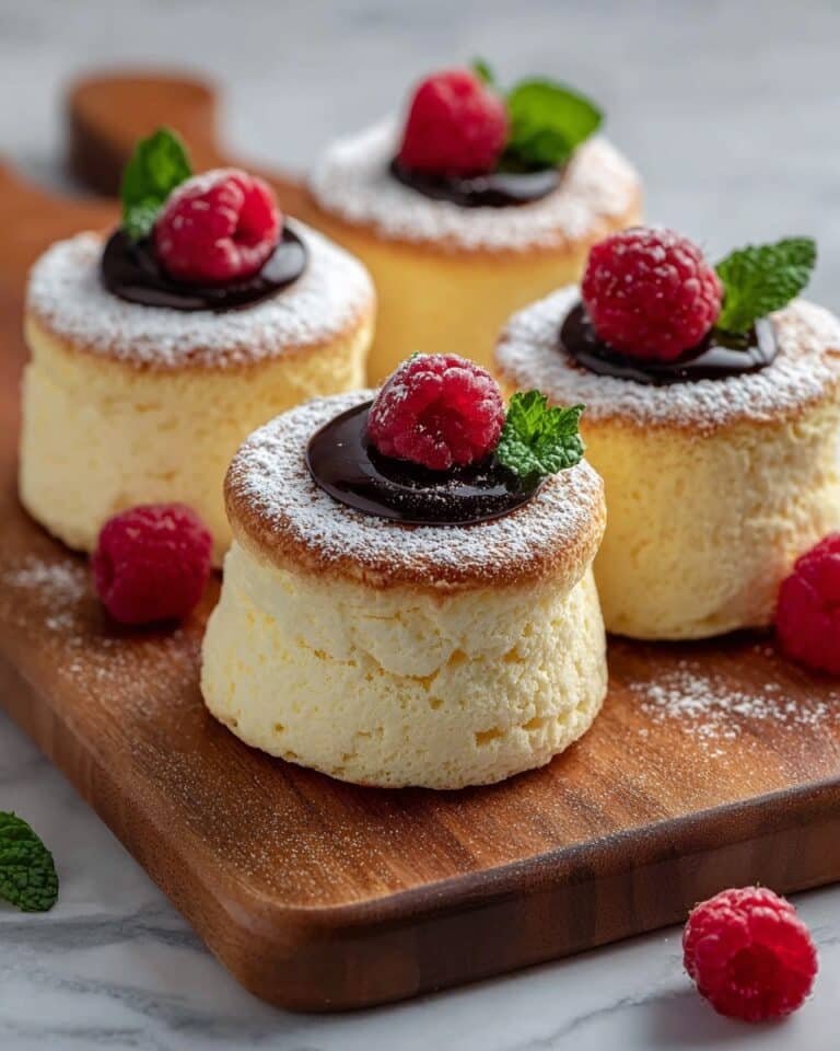 Fluffy Japanese Cotton Cheesecake Cupcakes Recipe