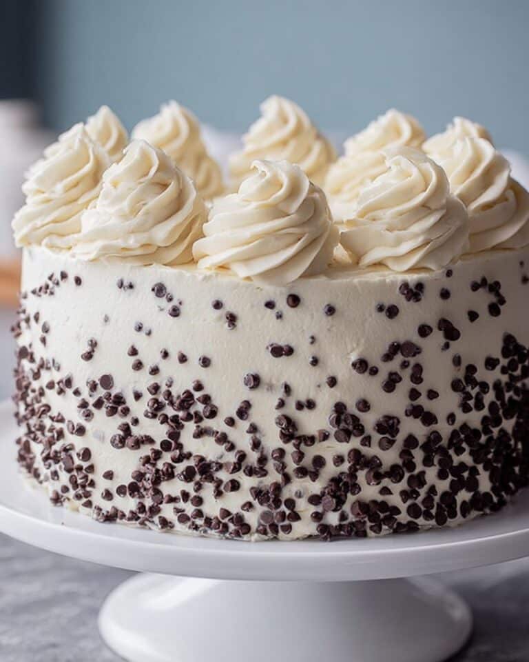 Moist Vanilla Almond Cake Recipe