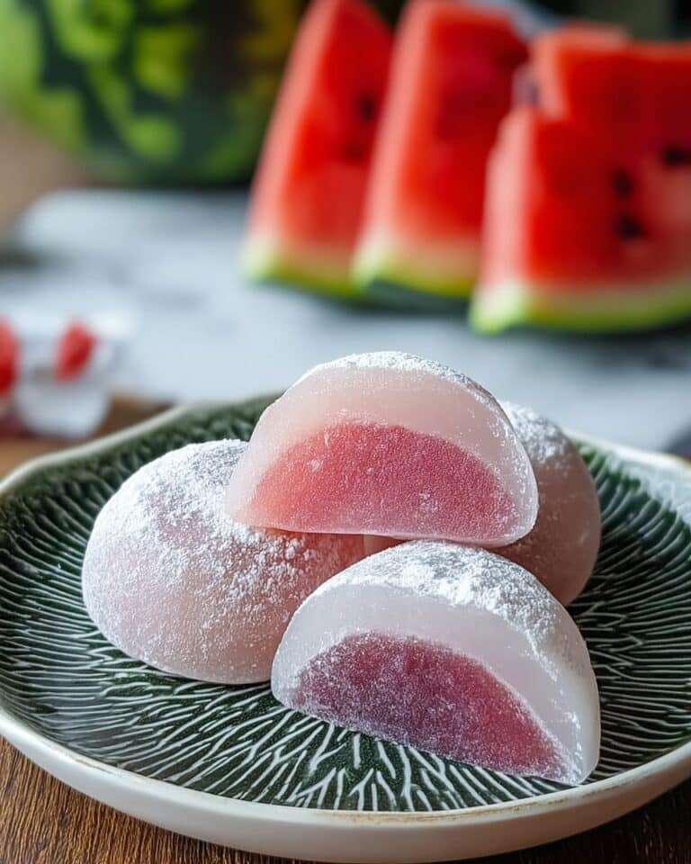 Watermelon Mochi Recipe