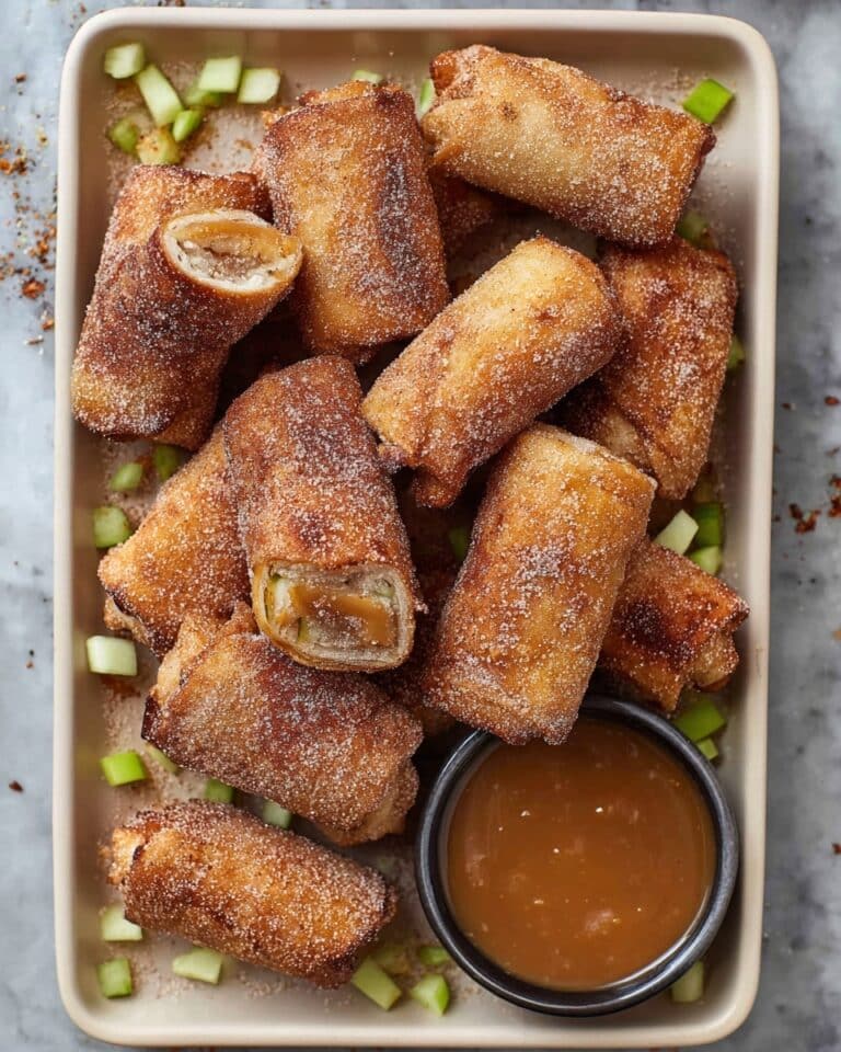 Apple Pie Egg Rolls Recipe
