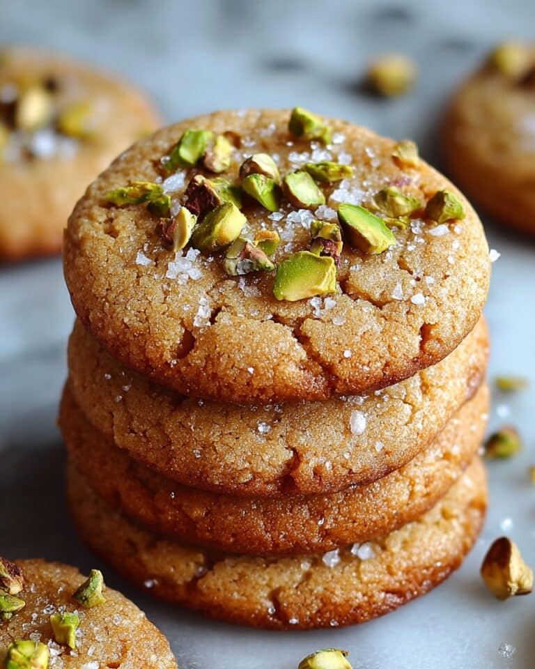 Salted Honey Pistachio Cookies Recipe