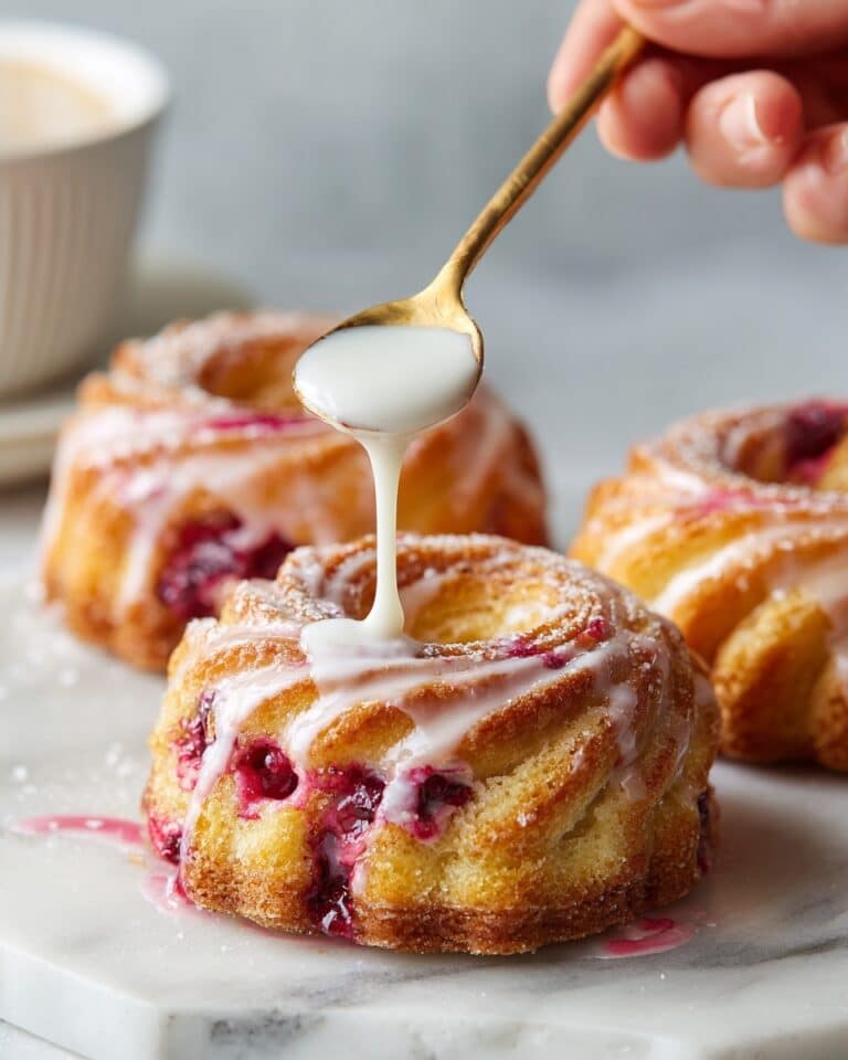 Lemon Raspberry Cream Cheese Danish Rolls Recipe