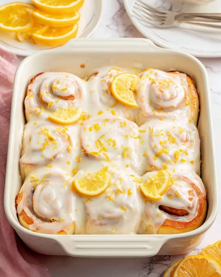Lemon Sweet Rolls Recipe