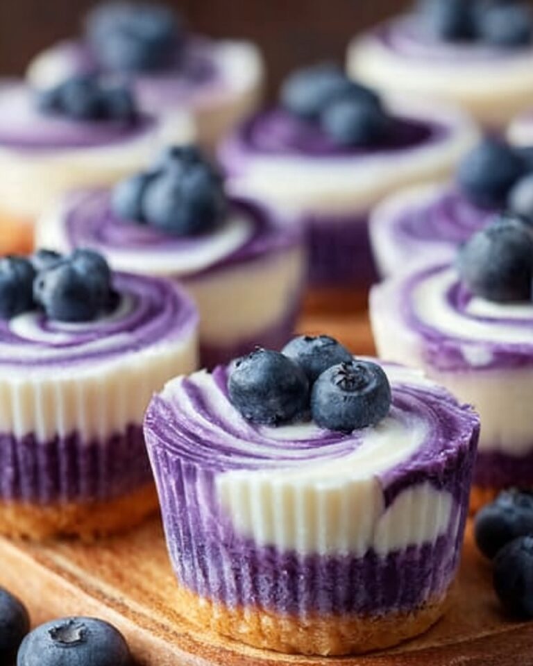 Blueberry Swirl Yogurt Bites Recipe